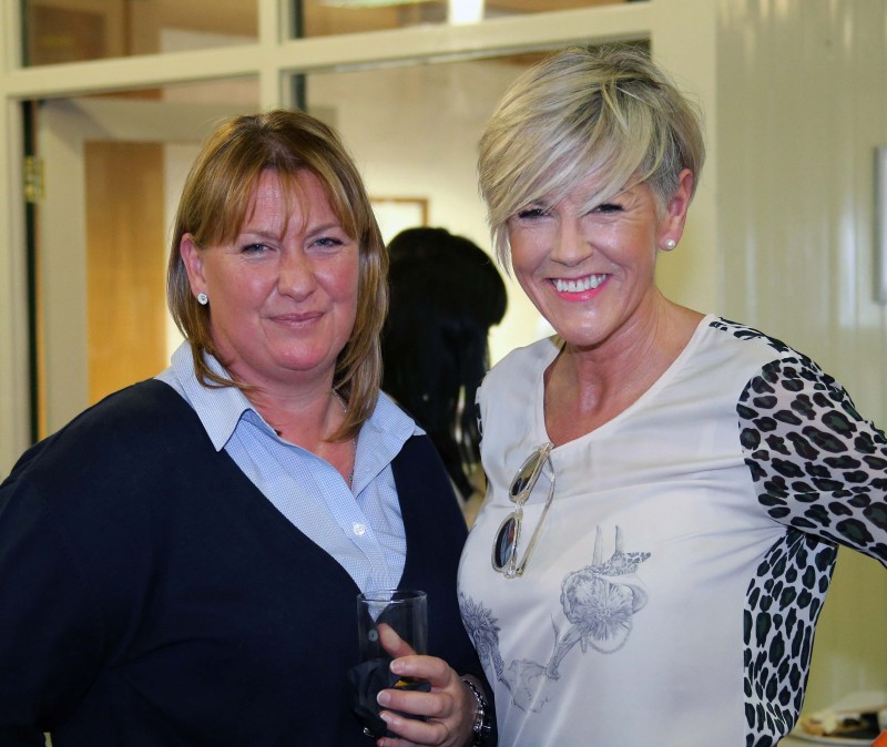 Lynn Bryce, Brand Manager at Bushmills Distillery pictured with Ellen Morelli at the Meet The Maker event organised by Causeway Coast and Glens Borough Council's Tourism Team as part of the Taste Causeway, a nine-day food celebration across the destination.