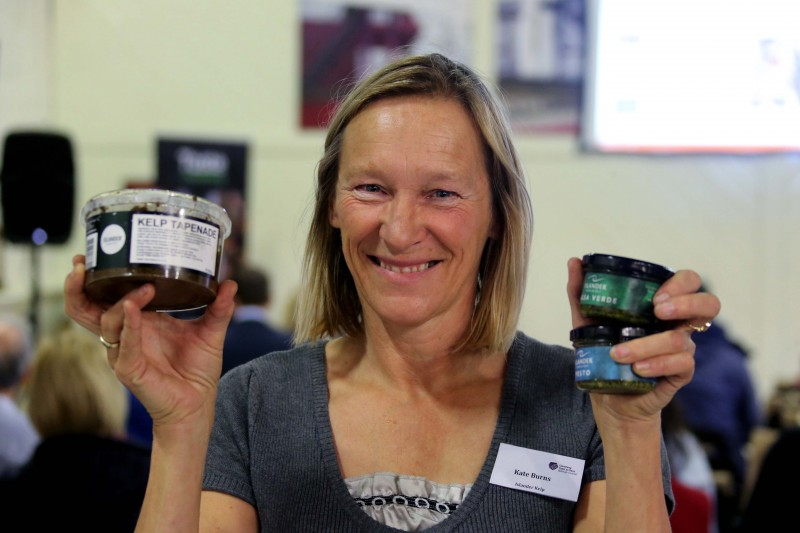 Kate Burns from Island Kelp pictured at the Meet The Maker event organised by Causeway Coast and Glens Borough Council's Tourism Team as part of Taste Causeway, a nine-day food celebration across the destination.